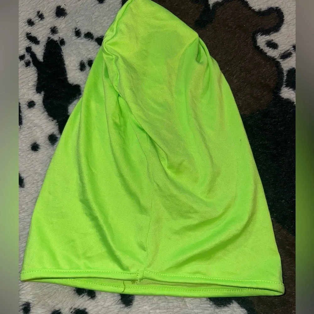 green face mask